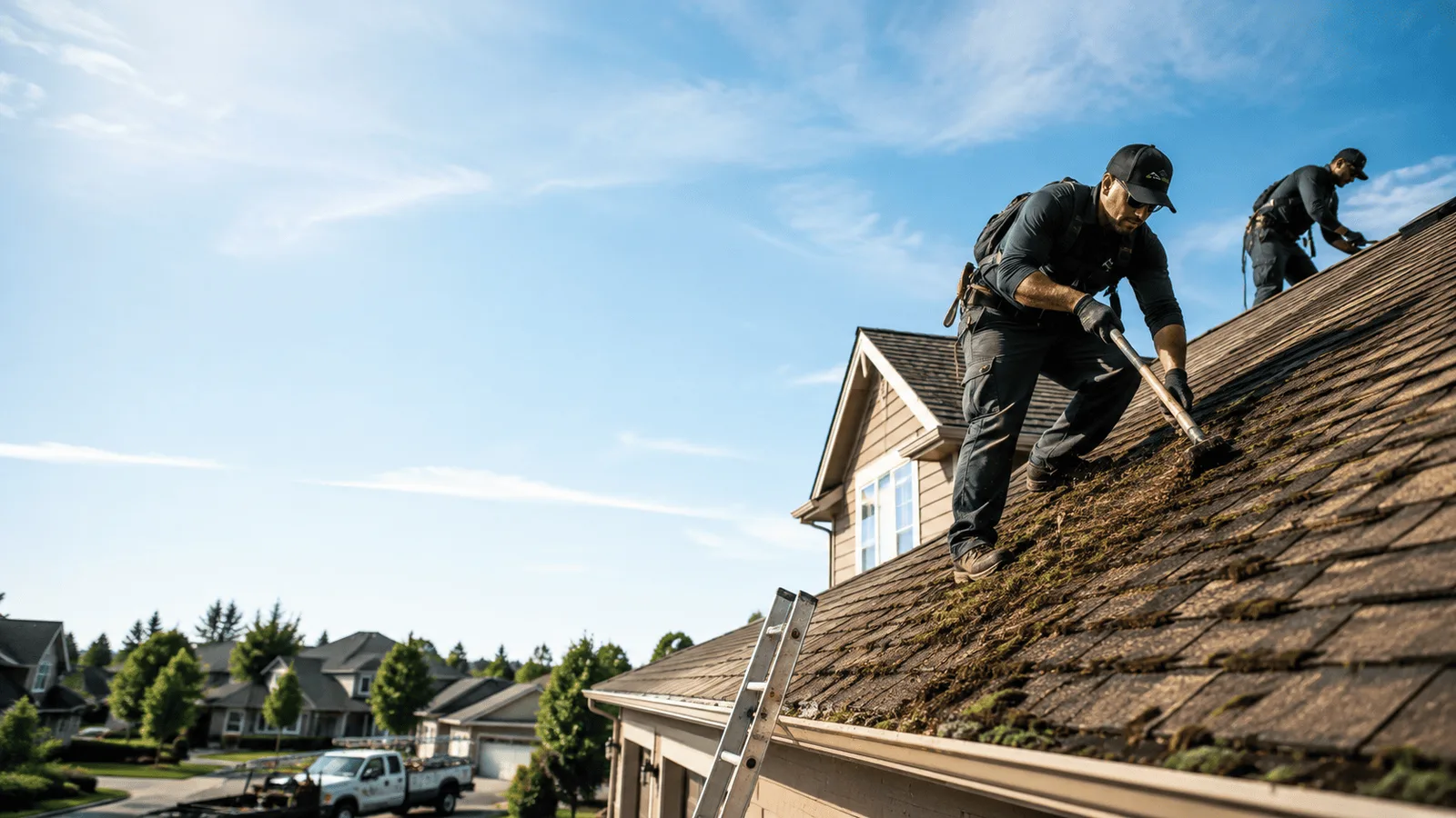 Roof Moss Removal in Bruno, MN near me